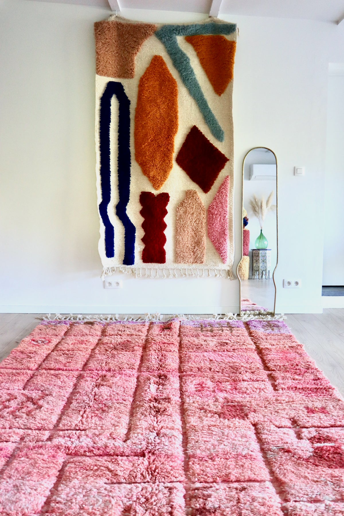 Beni Ouarain Moroccan Colorful Rug (1298) 293x204cm - Teacups