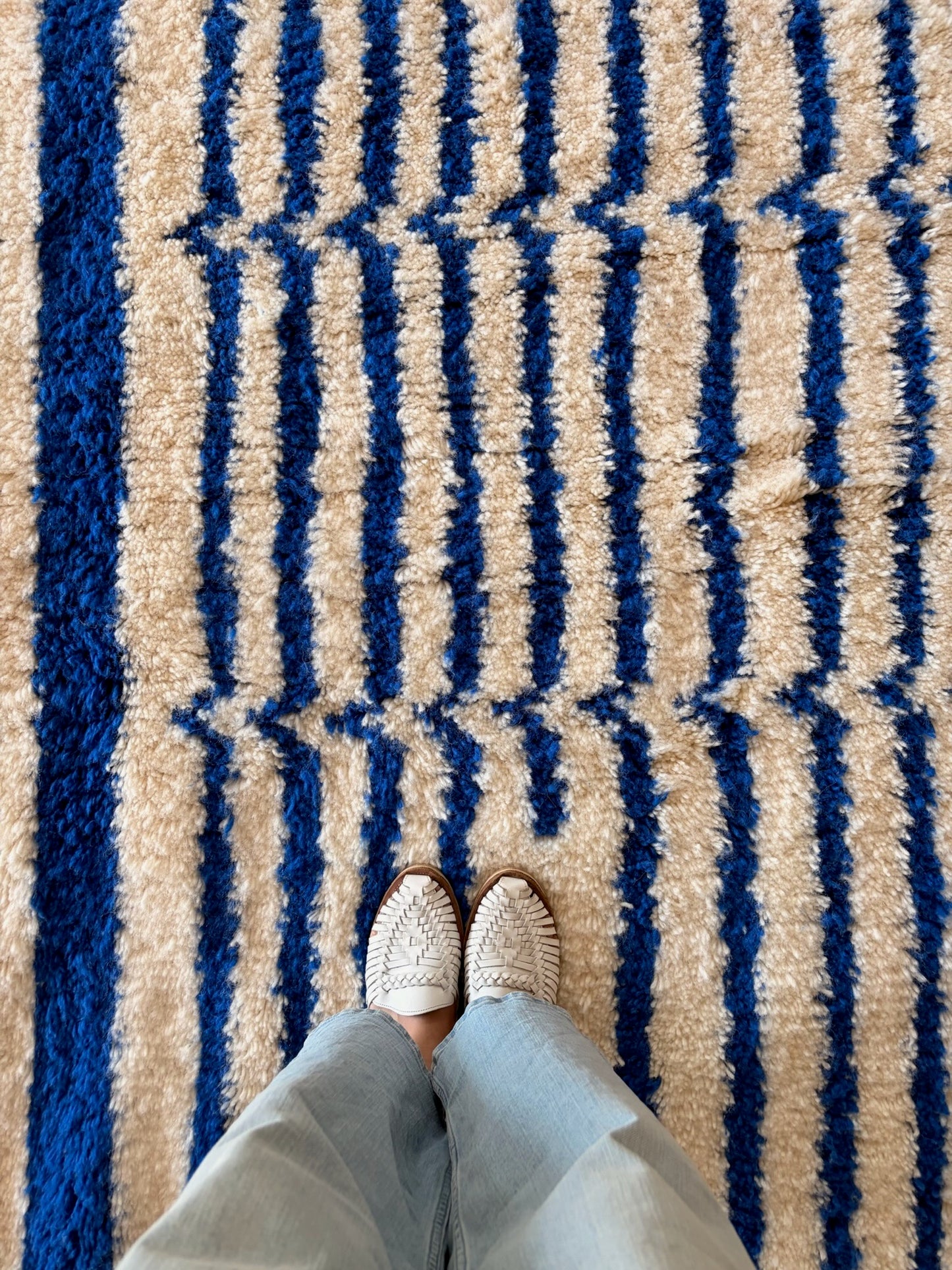 Tree of Colors Design Berber Rug (1222) 305x198cm - River