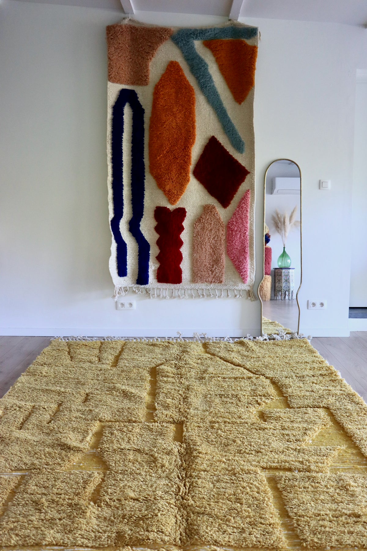 Beni Ouarain Moroccan Colorful Rug (1282) 315x207cm - East