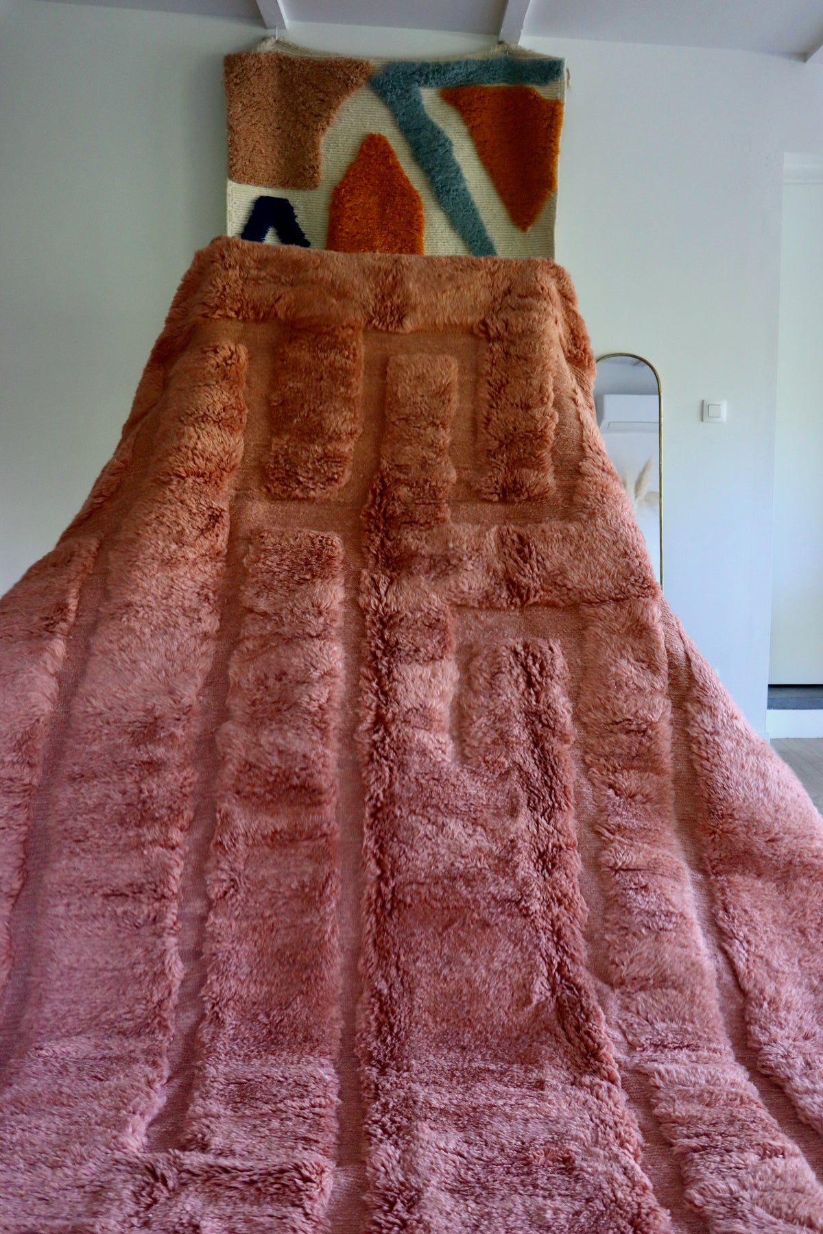 Mrirt Moroccan Rug (1301) 302x198cm - Raspberry Sorbet