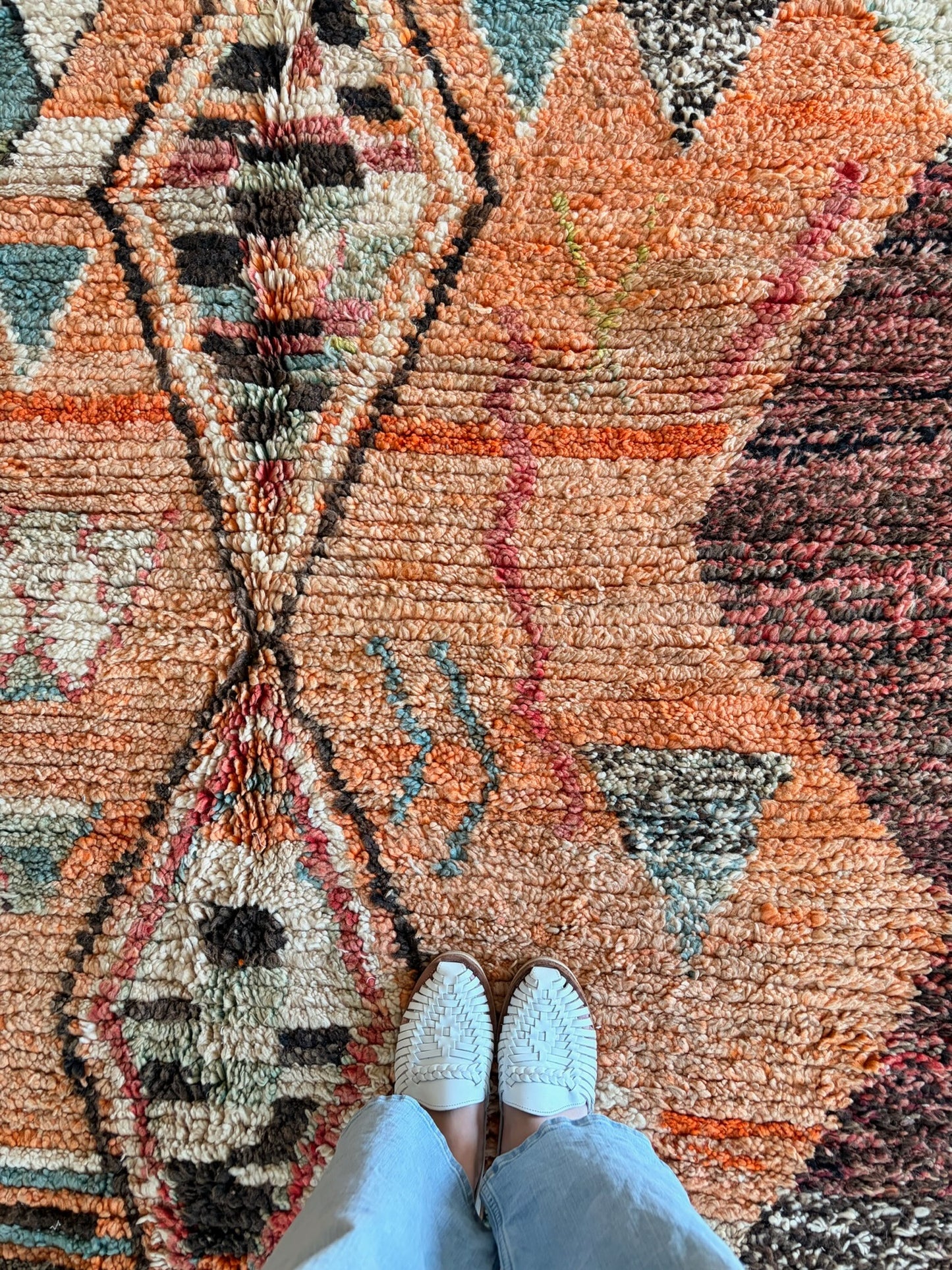 Boujaad Moroccan Colorful Rug (1211) 253x158 - Desert Power