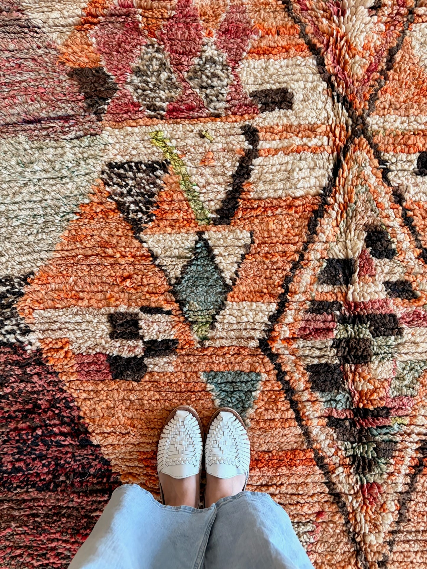 Boujaad Moroccan Colorful Rug (1211) 253x158 - Desert Power
