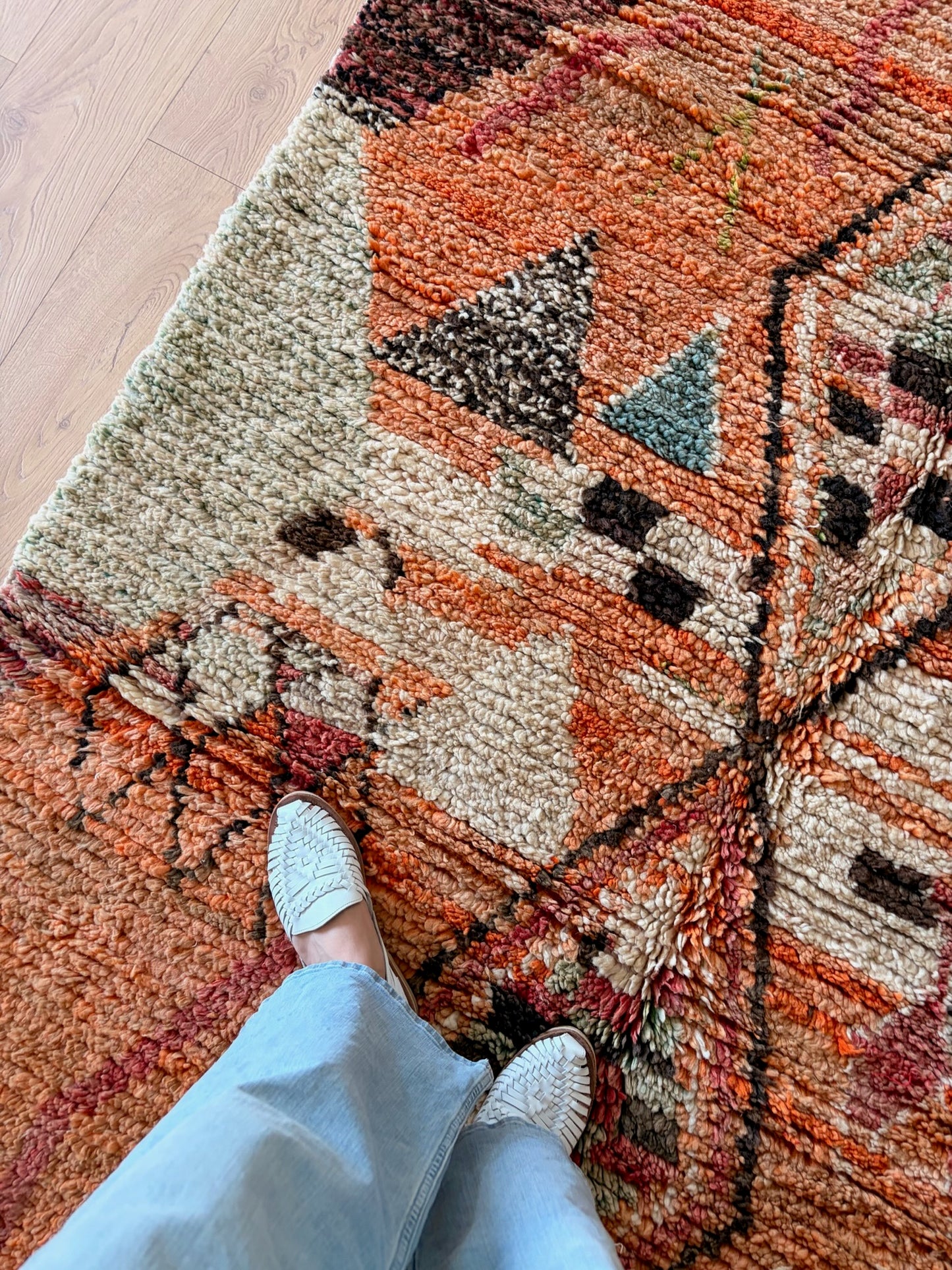 Boujaad Moroccan Colorful Rug (1211) 253x158 - Desert Power