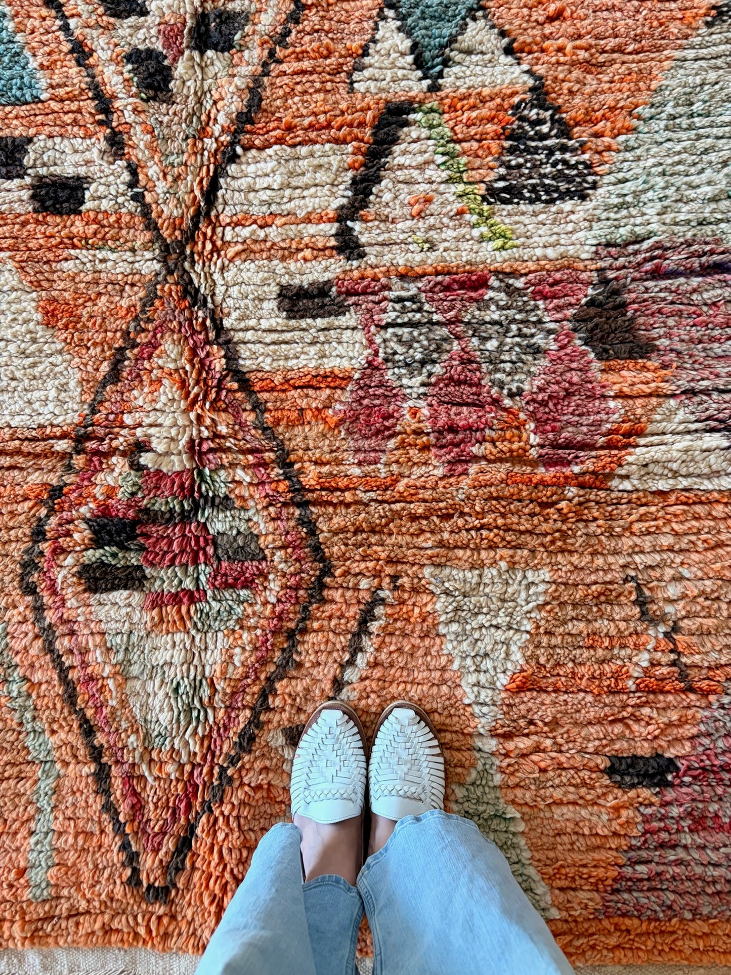 Boujaad Moroccan Colorful Rug (1211) 253x158 - Desert Power