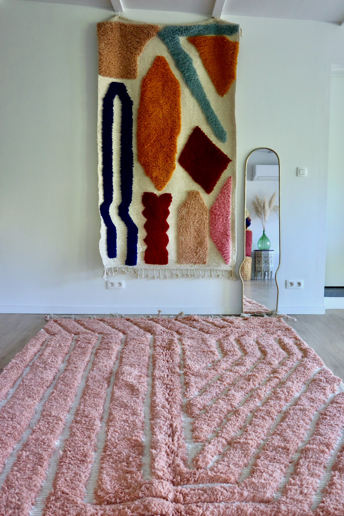 Tapis Beni Ouarain coloré (1287) 310x202cm - The Mirror