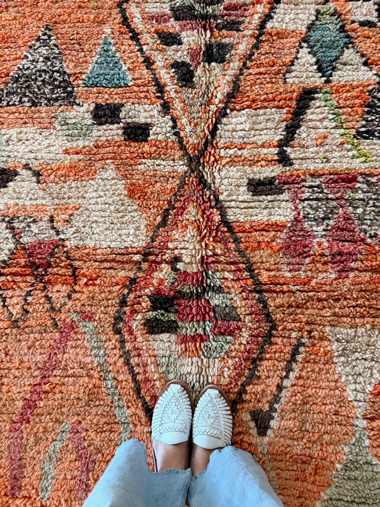 Boujaad Moroccan Colorful Rug (1211) 253x158 - Desert Power
