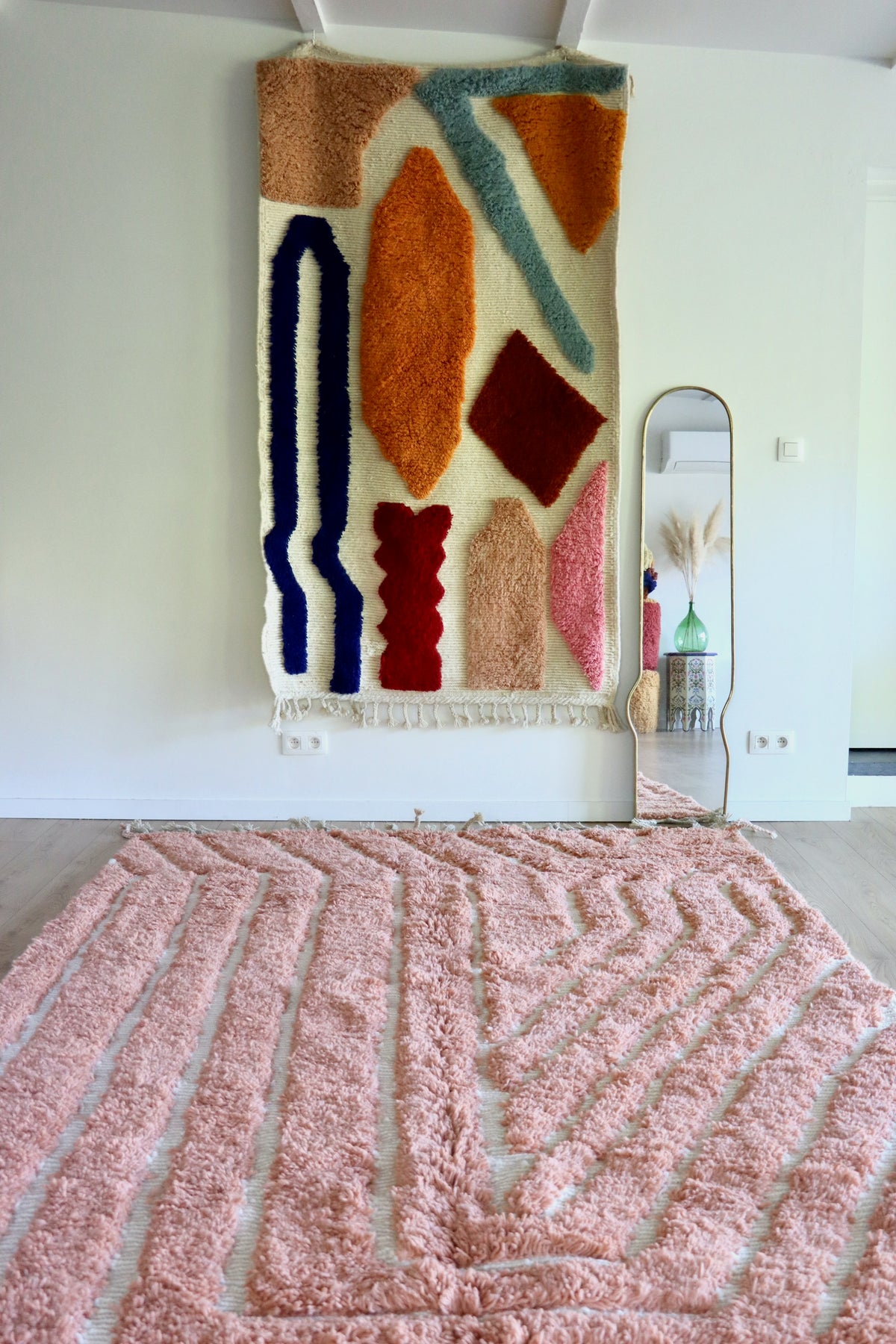 Tapis Beni Ouarain coloré (1287) 310x202cm - The Mirror