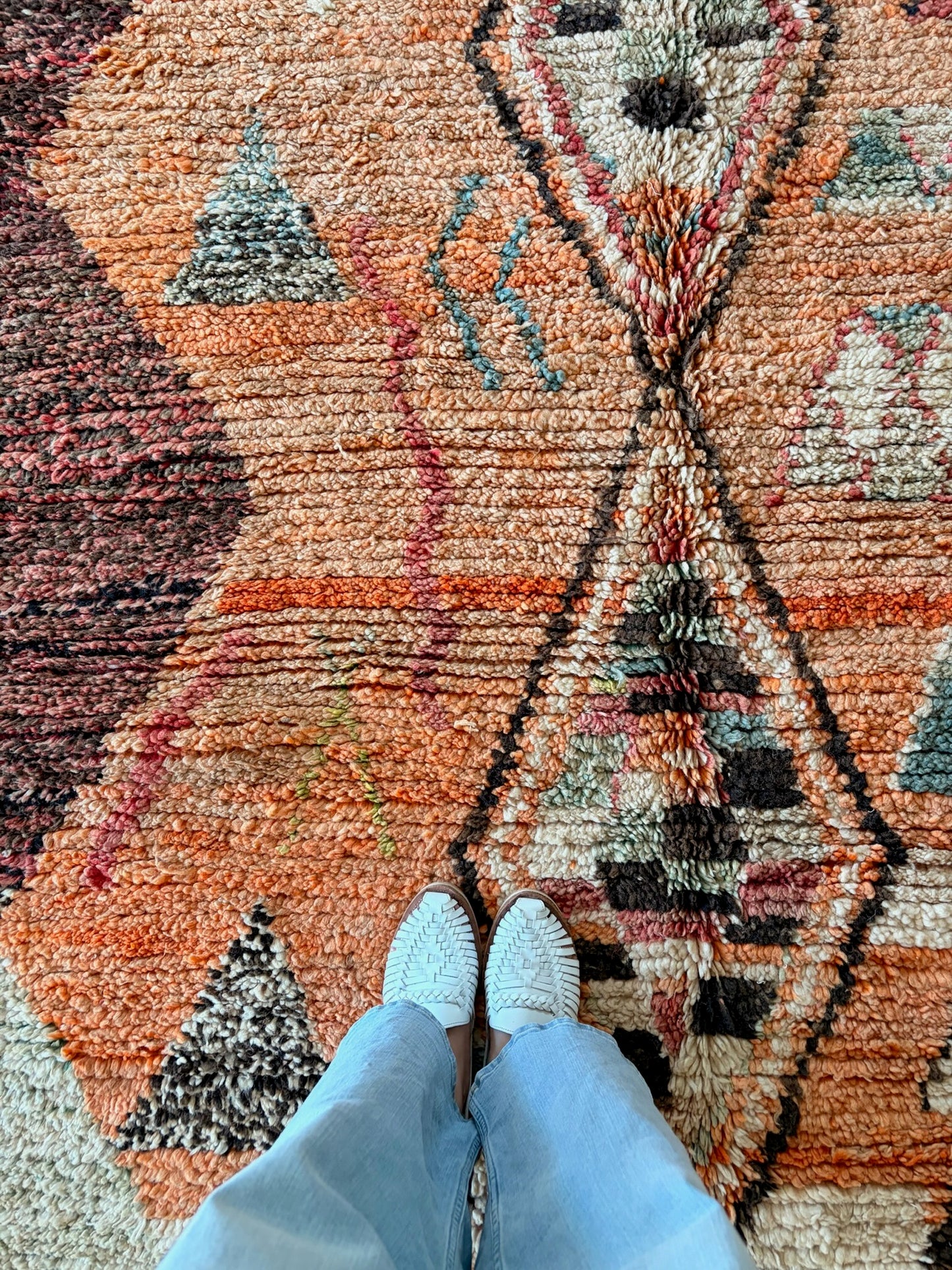 Boujaad Moroccan Colorful Rug (1211) 253x158 - Desert Power