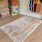 Beni Ouarain Moroccan Colorful Rug (1245) 230x158cm - Icy Blue