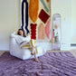 Tapis marocain Mrirt (1309) 308x247cm - Aubergine