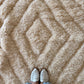 Beni Ouarain Moroccan Rug (1225) 302x199cm - Milk