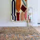 Beni Ouarain Moroccan Colorful Rug (1297) 301x219cm - On the Beach