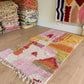 Beni Ouarain Moroccan Colorful Rug (1213) 272x160cm - Flamenco