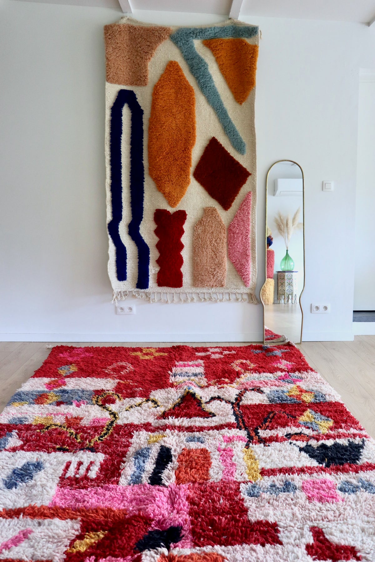 Boujaad Moroccan Colorful Rug (1276) 306x190 - Butterflies