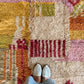 Beni Ouarain Moroccan Colorful Rug (1213) 272x160cm - Flamenco