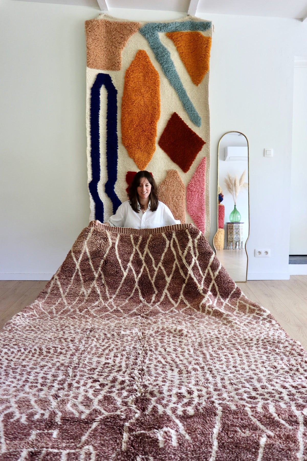 Mrirt Moroccan Rug (1299) 288x203cm - Leopard