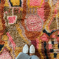 Beni Ouarain Moroccan Colorful Rug (1246) 245x164cm - Retro