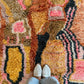 Beni Ouarain Moroccan Colorful Rug (1246) 245x164cm - Retro