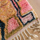 Beni Ouarain Moroccan Colorful Rug (1246) 245x164cm - Retro