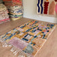 Beni Ouarain Moroccan Colorful Rug (1247) 227x157cm - Let's Play