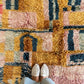 Beni Ouarain Moroccan Colorful Rug (1247) 227x157cm - Let's Play