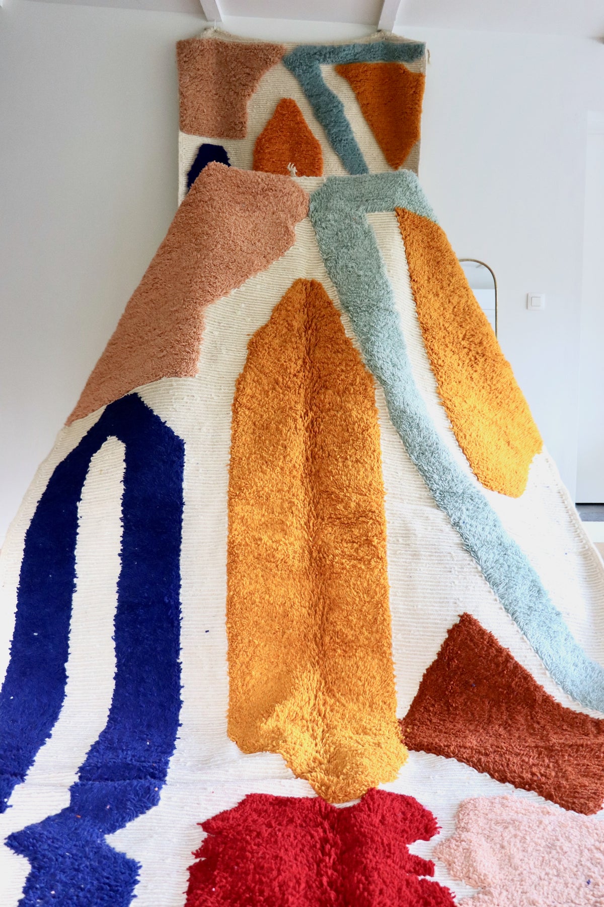 Tree of Colors Design Berber Rug (1279) 302x208cm - Logo
