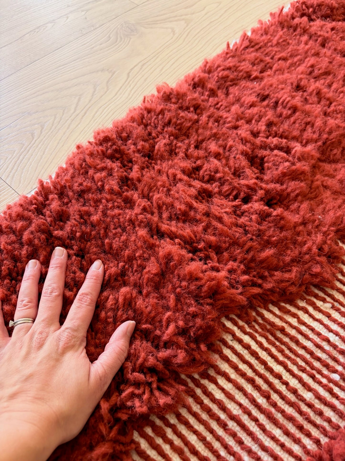Beni Ouarain Moroccan Colorful Rug (1231) 294x205cm - Mars