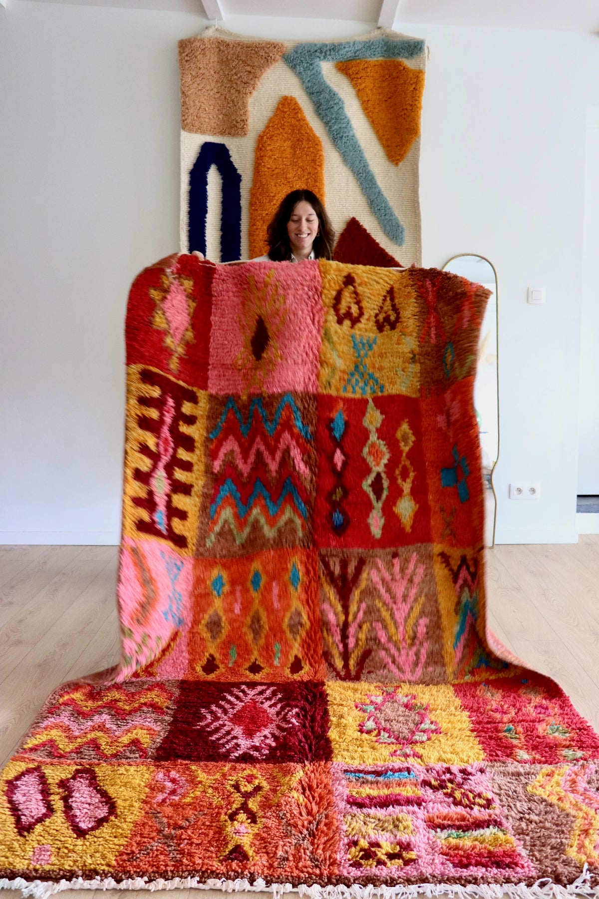 Boujaad Moroccan Colorful Rug (1268) 263x157 - Playground