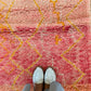 Beni Ouarain Marokkaans kleurrijk tapijt (1220) 364x120cm - My Old Heart