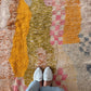 Beni Ouarain Moroccan Colorful Rug (1215) 252x150cm - Dream