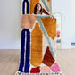 Tapis Beni Ouarain coloré (1261) 202x103cm - Logo