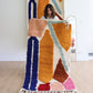 Tapis Beni Ouarain coloré (1261) 202x103cm - Logo