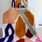 Beni Ouarain Moroccan Colorful Rug (1262) 252x158cm - Logo