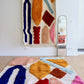 Beni Ouarain Moroccan Colorful Rug (1262) 252x158cm - Logo