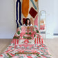 Beni Ouarain Moroccan Colorful Rug (1250) 243x150cm - Strawberry Ice Cream
