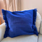 Moroccan Wool Cushions with tassels - Blue/Pink/Orange/Butter Yellow/Terracotta
