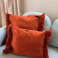 Moroccan Wool Cushions with tassels - Blue/Pink/Orange/Butter Yellow/Terracotta