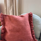 Moroccan Wool Cushions with tassels - Blue/Pink/Orange/Butter Yellow/Terracotta