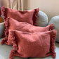 Moroccan Wool Cushions with tassels - Blue/Pink/Orange/Butter Yellow/Terracotta