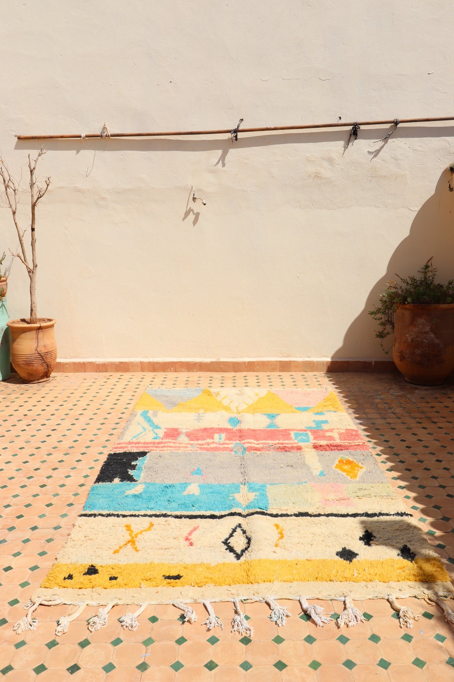 Boujaad Moroccan Colorful Rug (367) 250x147cm