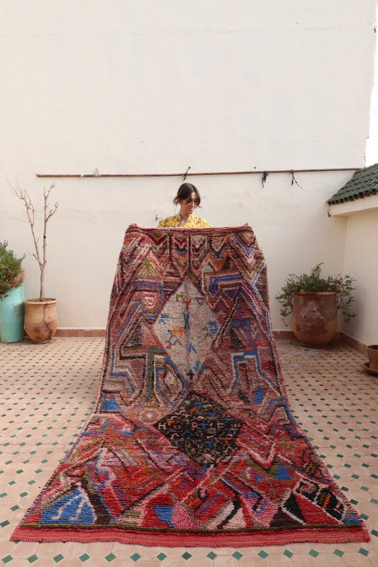 Boujaad Moroccan Colorful Rug (381) 275x152cm