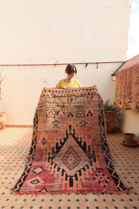 Boujaad Moroccan Colorful Rug (383) 195x142cm
