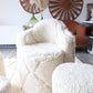 Witte Berber stoel