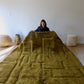 Mrirt Moroccan Rug (801) 300x218cm - Olive