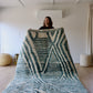 Beni Ouarain Moroccan Colorful Rug (848) 268x171cm - Bermuda