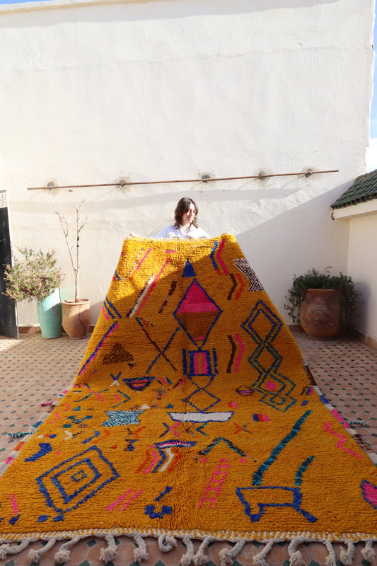 Beni Ouarain Moroccan Colorful Rug (471) 292x217cm
