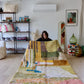 Tapis Beni Ouarain coloré (896) 238x155cm - Provence