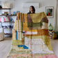 Tapis Beni Ouarain coloré (896) 238x155cm - Provence