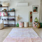 Beni Ouarain Moroccan Colorful Rug (895) 254x160cm - Lilac