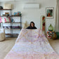 Beni Ouarain Moroccan Colorful Rug (895) 254x160cm - Lilac